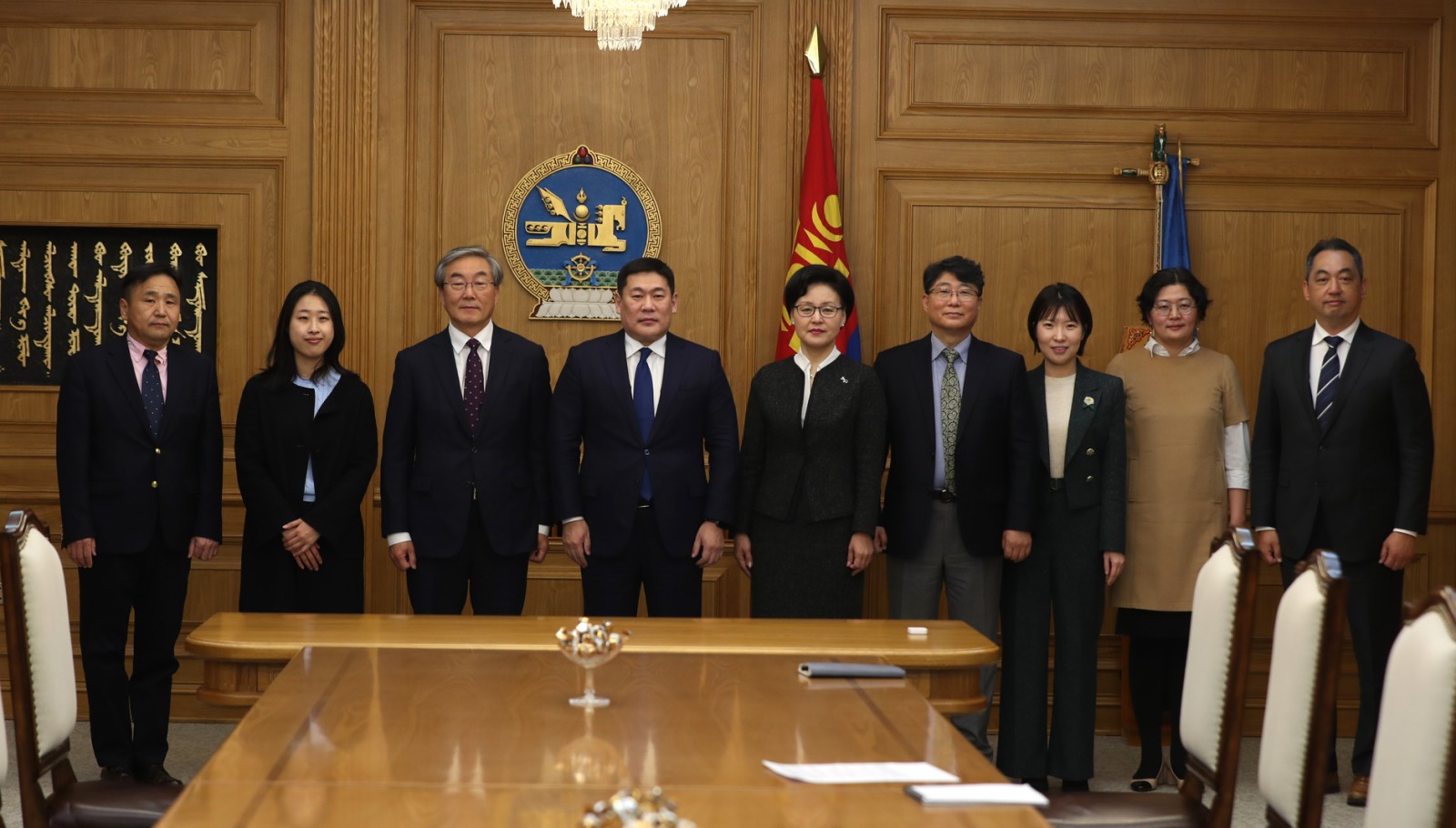 한국행정연구원, 몽골 총리 접견하여 한-몽 교류 협력 방안 논의