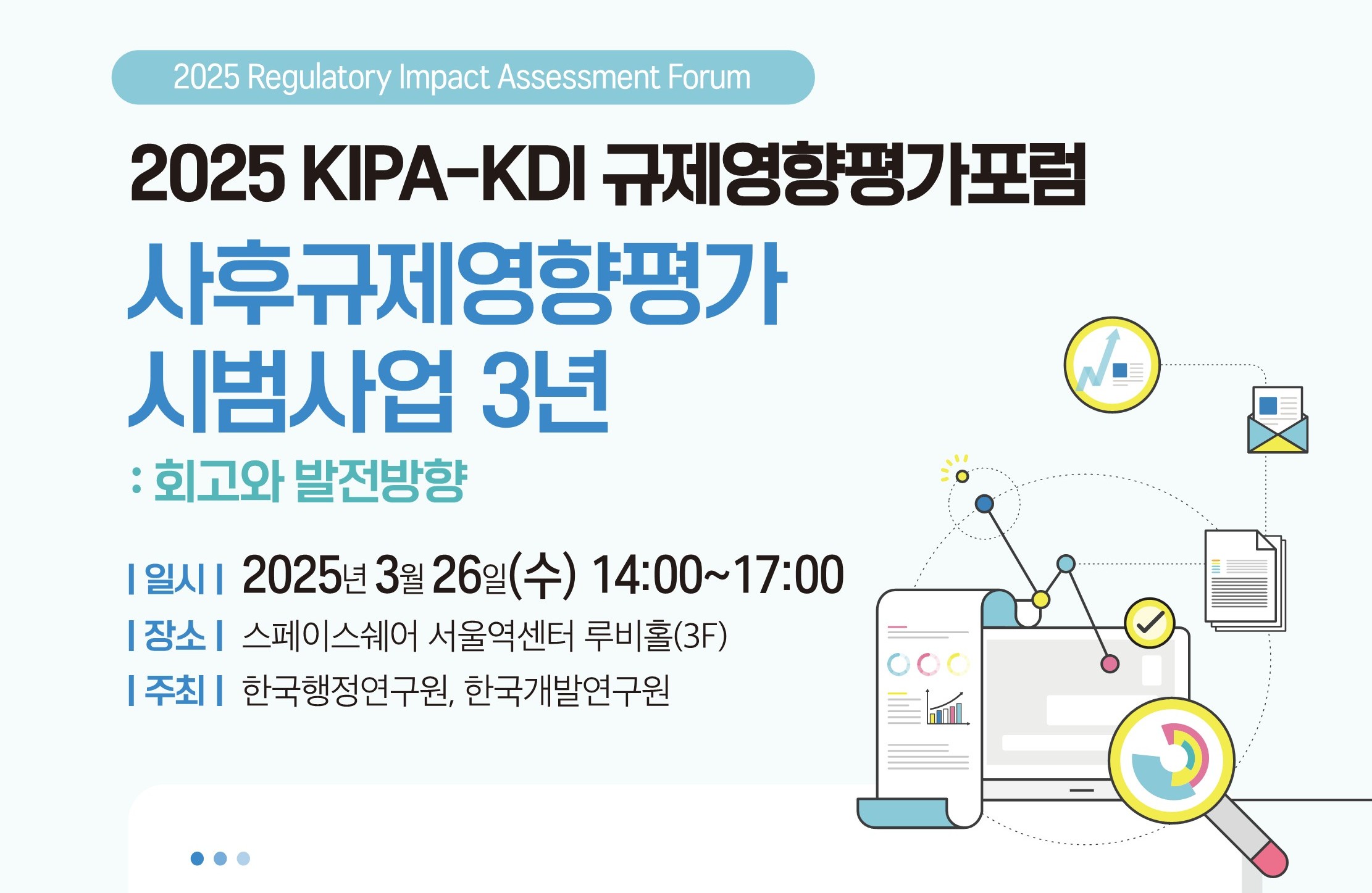 2025 KIPA-KDI 규제영향평가포럼(3.26.)