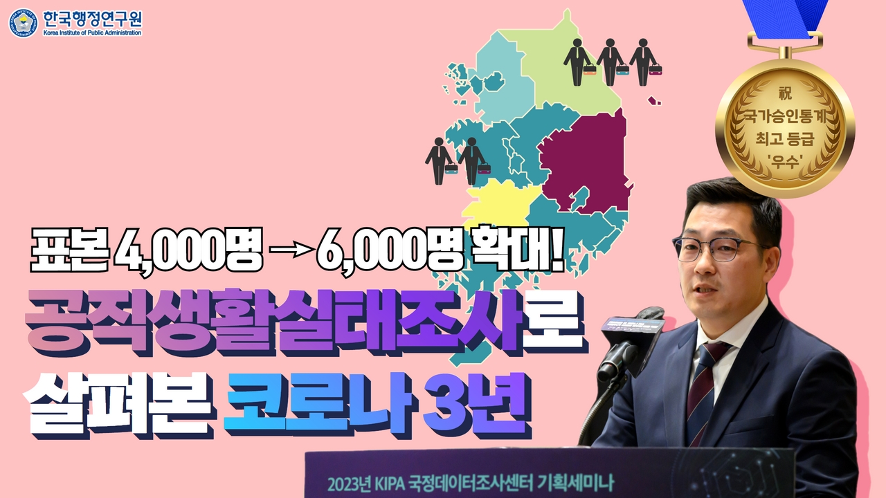 [국가승인통계 최고 등급 '우수'] 2022년 공직생활실태조사